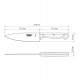Faca Chef 6" Ultracorte Tramontina Cabo De Polipropileno Preto